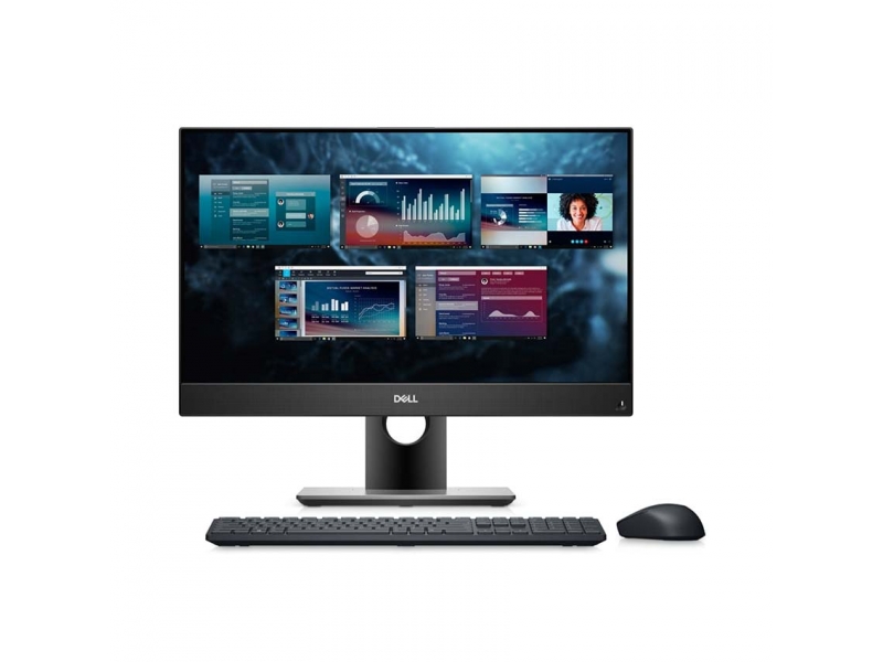 Máy tính để bàn All in One Dell AIO 5490 (Core i7-11700T | 8GB | 256GB | Intel UHD | 23.8 inch | Ubuntu Linux 20.04)